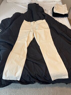 Duck Head Cream Straight-Leg Pants 33x32